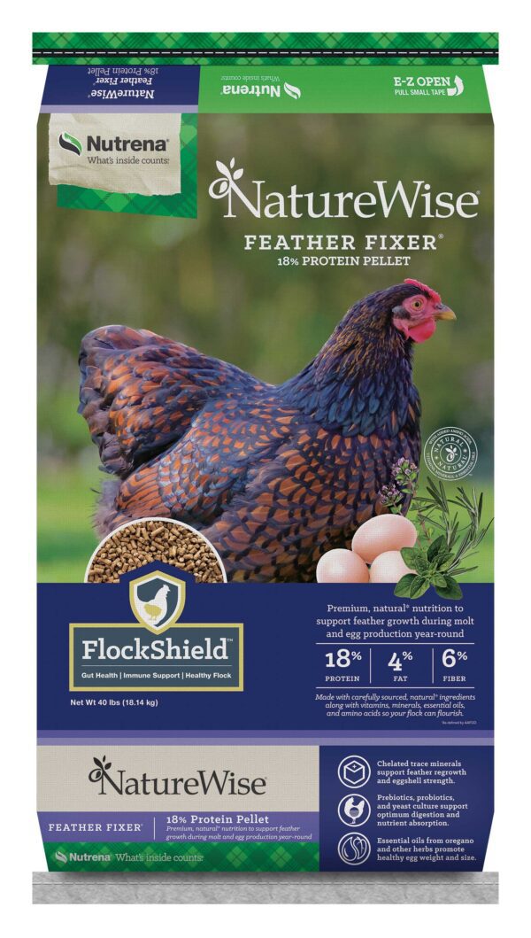 Nutrena, NatureWise Feather Fixer, 40 lbs.